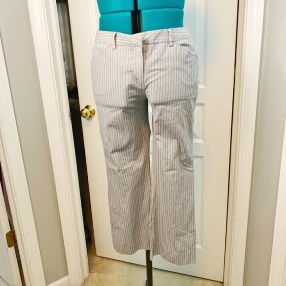 The Limited Drew Fit Stripe Lightweight Career Pant - Picture 1 of 10